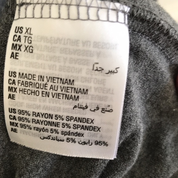 Gray tunic length turtleneck - Picture 4 of 4